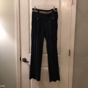 ELEVENESS(Anthropology) high waisted/linen trouser